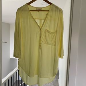 Anthropologie cloth and stone button down size s